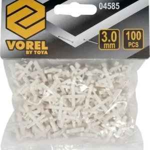 Promocja KRZYŻYKI DYSTANSOWE TYP U3,0mm 100szt 04585V VOREL